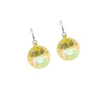 Boucles D'oreilles Conduites Avec Des Femmes Avec Une Boîte De Nuit La Boîte Nuit En Plastique Pour Les Fêtes Et Les Festivals En Boucles D'oreilles Disco