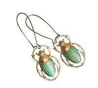 Boucles d'oreilles créatives en métal Goutte Beaux bijoux animaux Crochets longs en bronze Accessoires d'oreilles pour femmes Fête Porter des bijoux Boucles d'oreilles pendantes élégantes, taille