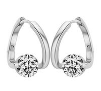 Boucles d'oreilles créoles - Accessoires élégants et modernes, boucles d'oreilles dorées pour femme - Cadeau pour mère, sœur, amie, épouse, anniversaire, mariage, Saint-Valentin, voyage, plage