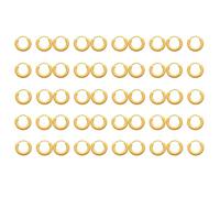 Boucles d'oreilles créoles circulaires pour un usage quotidien en résine sans danger pour la peau, bijoux tendance, cadeau minimaliste pour amis et famille, cadeau minimaliste en résine, taille unique