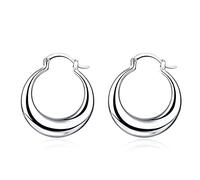 Boucles d'oreilles créoles classiques boucles d'oreilles pendantes heures