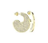 Boucles d'oreilles créoles femme Guess Blooming été en acier -