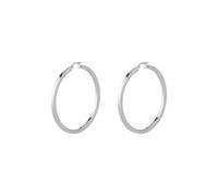 Boucles D'oreilles Créoles Femme Guess Hoops I Did It Again Jube03157jwrht/U En Acier Argenté