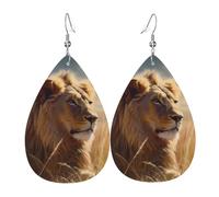Boucles d'oreilles créoles légères et colorées en forme de tortue de mer tropicale pour femme, One Size, Simili cuir, Pas de pierre précieuse