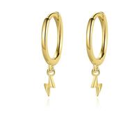 Boucles D'oreilles Créoles Minimalistes En Argent Sterling 925 Pour Femmes, Bijoux De Fête De Mariage