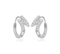 Boucles D'oreilles Créoles Minimalistes En Argent Sterling 925 Pour Filles, Bijoux Fins, Accessoire, Cadeau De Fête