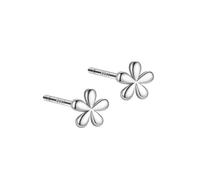 Boucles d'oreilles créoles pendantes en oxyde de zirconium pour femme, clous d'oreilles en argent sterling S999, lavables et sans sommeil, bouchons d'oreilles anti-blocage, clous d'oreilles