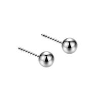 Boucles d'oreilles créoles pendantes en oxyde de zirconium pour femme, clous d'oreilles en argent sterling S999, lavables et sans sommeil, bouchons d'oreilles anti-blocage, clous d'oreilles