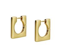 Boucles d'oreilles de Cerceau - Femmes Boucles d'oreilles de Cerceau carré géométrique