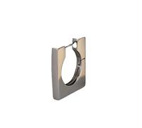 Boucles d'oreilles de Cerceau - Femmes Boucles d'oreilles de Cerceau carré géométrique