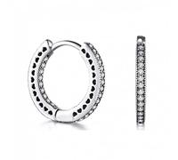 Boucles d'oreilles de cerceaux à coeurs à coeurs à coeurs