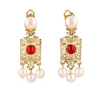 Boucles D'Oreilles De Costume Clip Sur Les Années 20
