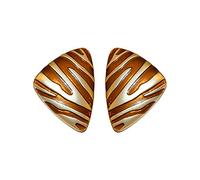 Boucles d'oreilles de goujons Triangle Dome Pattern Vintage Post Poste pour femmes Hypoallernic Piercing Studs Drop Oree Oreing Brings Fashion Bijoux délicat