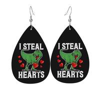 Boucles D'Oreilles De Goutte Drôle De Dinosaure Voleur De Cœurs Tendancees Boucles D'Oreilles Pendantes En Forme Décontractées Boucle D'Oreille Pour Quotidien Accessoire Les Vacances