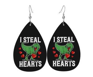 Boucles D'Oreilles De Goutte Drôle De Dinosaure Voleur De Cœurs Tendancees Boucles D'Oreilles Pendantes En Forme Décontractées Boucle D'Oreille Pour Quotidien Accessoire Les Vacances
