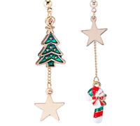 Boucles D'oreilles De Noël 1 Paire Multicolore