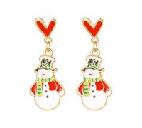 Boucles d'oreilles de Noël inspirées de l'antiquité en alliage texturé, bijoux design pour et pendentif d'oreille de date, taille unique, Comme décrit, Comme décrit.