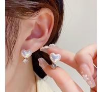 Boucles d'oreilles de perle géométriques Boucles d'oreilles femelles bijoux de mariage anniversaire