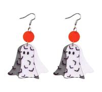 Boucles D'oreilles De Sorcière Dans Le Bijoux De Vacances En Acrylique Pour Fête D'Halloween Unique Pour Adultes Boucles D'oreilles Pour Femmes