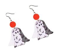 Boucles D'oreilles De Sorcière Lumineux Bijoux D'Halloween En Acrylique Faits À La Main Pour Fêtes Costumées Et Cadeaux Uniques (119字符) Boucles D'oreilles Décorations D'Halloween