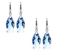 Boucles d'oreilles de thérapie magnétique lymphatique en pierre de quartz, Boucles d'oreilles amincissantes de drainage lymphatique, Boucles d'oreilles de perte de poids féminine (2 Par paires-C)