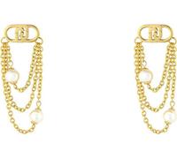 Boucles d'oreilles design en acier LJ2919