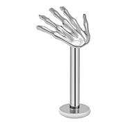 Boucles d'oreilles d'Halloween - Boucles d'oreilles effrayantes pour piercing | Bijoux d'Halloween d'oreille à la main pour usage quotidien Costume Vacances, Golden palm, Acier inoxydable