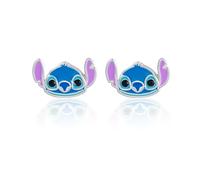 Disney Lilo & Stitch Boucles d'oreilles - Mismatch Fleur et Stitch ou Ange et Stitch - Boucles d'oreilles Disney - Bijoux Disney, Argent sterling