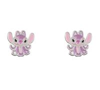 Boucles d'oreilles Disney Stitch Angel Argenté Peers Hardy
