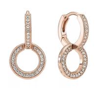 Boucles d'oreilles doubles 289052C01 Pandora Rose
