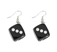 Boucles d'oreilles drôles en acrylique 3DAppointmentWomen Gear Earrings, One Size, ABS