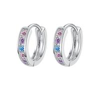 Boucles d'oreilles éclair pour boucles d'oreilles en zircon coloré pour femmes Boucles d'oreilles tempérament léger Design Boucles d'oreilles confortables Boucles d'oreilles rouges, A, Cuivre, Pas de