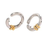 Boucles d'oreilles élégantes au design multicolore, légères et robustes, ornement pour ceux qui ne sont pas percés, accessoires tendance