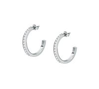 Boucles d'oreilles élégantes en acier avec cristaux Creole SAUP03