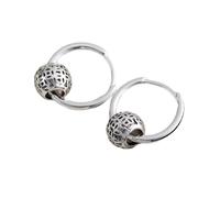 Boucles d'oreilles élégantes en cuivre creux, design rond et léger pour les occasions décontractées/formelles, bijoux artistiques, boucles d'oreilles rondes creuses, bijoux de fête