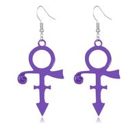 Boucles d'oreilles élégantes et personnalisées - Symboles de notes - Groupe de rock - Pour amateurs de musique - Style gothique unique, Métal