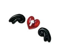 Boucles d'oreilles élégantes pour cartilage en forme d'aile et d'étoile, bijoux de piercing à la mode, accessoires d'oreille pour un usage quotidien, rendez-vous galant, nuit, taille unique, Comme