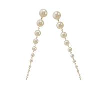 Boucles d'oreilles élégantes Simulées Perles Gland Boucles d'oreilles Goutte Boucles d'oreilles Fête et Bijoux formels Convient aux femmes qui présentent des glands uniques, taille unique, Comme