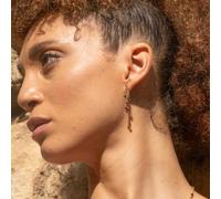 Boucles d'oreilles elyssa grenat