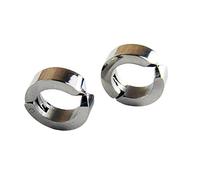 Boucles d'oreilles en Acier au Titane Clip d'oreille sans Oreilles percéesing Boucles d'oreilles Rondes Simples pour Hommes et Femmes ServiceDurabilité
