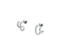 Morellato Boucles d'oreilles Femme en Acier, Cristaux, Collection Creole, Cadeau Maman - SAUP16