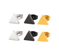 Boucles d'oreilles en Acier Inoxydable Femmes Hommes, Boucles d'oreilles étalon