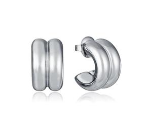 Boucles d'oreilles en acier pour femme