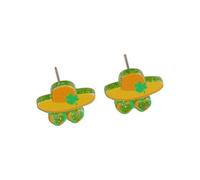 Boucles d'oreilles en acrylique Boucles d'oreilles en verre à vin Les pour femmes peuvent être portées à de nombreuses occasions dans la vie quotidienne (C, 1. 1x1. 5cm)