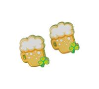 Boucles d'oreilles en acrylique Boucles d'oreilles en verre à vin Les pour femmes peuvent être portées à de nombreuses occasions dans la vie quotidienne avec (D, 1. 9x1. 9cm)