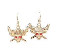 Boucles d'oreilles en alliage légères en forme d'animal ludique avec sculpture détaillée, parfaites pour un événement à thème et un usage quotidien, One Size, Comme décrit, Comme décrit.