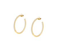 Boucles d'oreilles en argent 925/1000 recyclé et zircon