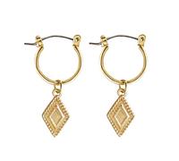 Boucles d'oreilles en argent, boucles d'oreilles de cerceau de fleur romantique alliage en alliage en alliage métal mignon bijoux bijoux bijoux pour les cadeaux de cadeaux de fiançailles pour