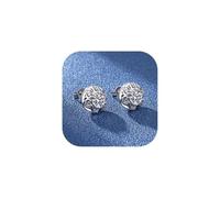 Boucles d'oreilles en argent sterling 925 pour femme, boucles d'oreilles diamant hypoallergéniques, cadeaux pour femmes, taille unique, Afficher mon compte Coupons offres Amazon Mes commandes chez