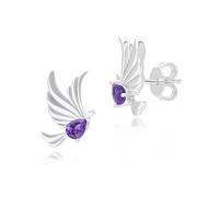 Boucles D'Oreilles En Argent Sterling Améthyste Dove ECFEW™